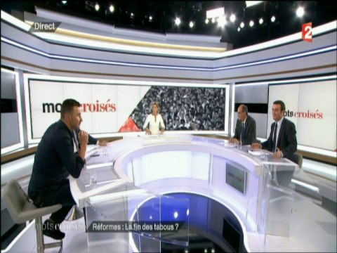 Besancenot - Mots Croisés oct. 2014