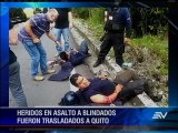 Sospechosos de hacer estallar blindados serán trasladados a cárcel de Latacunga
