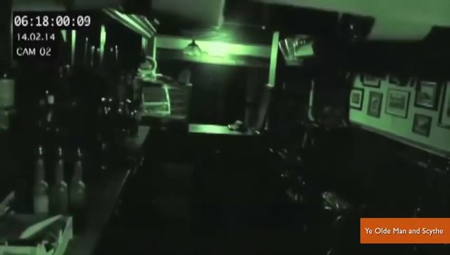 Ghost Footage inside a Haunted Pub