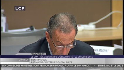 TRAVAUX ASSEMBLEE 14E LEGISLATURE : Audition de M. Henri Proglio, président-directeur général d'EDF
