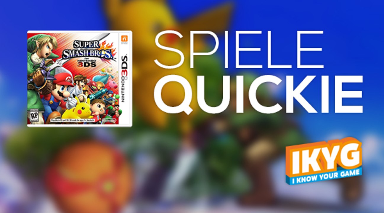 Der Spiele-Quickie - Super Smash Bros. for 3DS