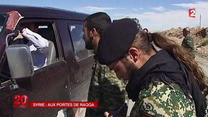 Syrie : aux portes de Raqqa, le fief des jihadistes