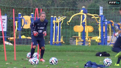 Equipe de France Féminine : l'entraînement des Bleues à Francfort