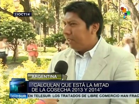 Especulación de productores de granos afectó economía argentina