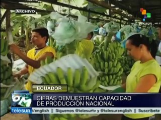 Ecuador redujo importaciones por mil 760 mdd