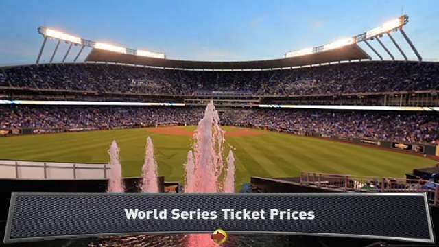 Fans Spending Big Bucks on World Series