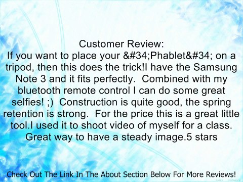 ChargerCity Exclusive Apple iphone 5S 5C 5 Gold Motorola MOTO X Sony Xperia Z LG Samsung Galaxy Note 2 3 Nexus 4 5 Droid G2 Optimus 360� Multi Angel Adjustment Video Camera Recording Tripod Mount Adapter & Easy-Adjust Smartphone Holder (Phone & Tripod is