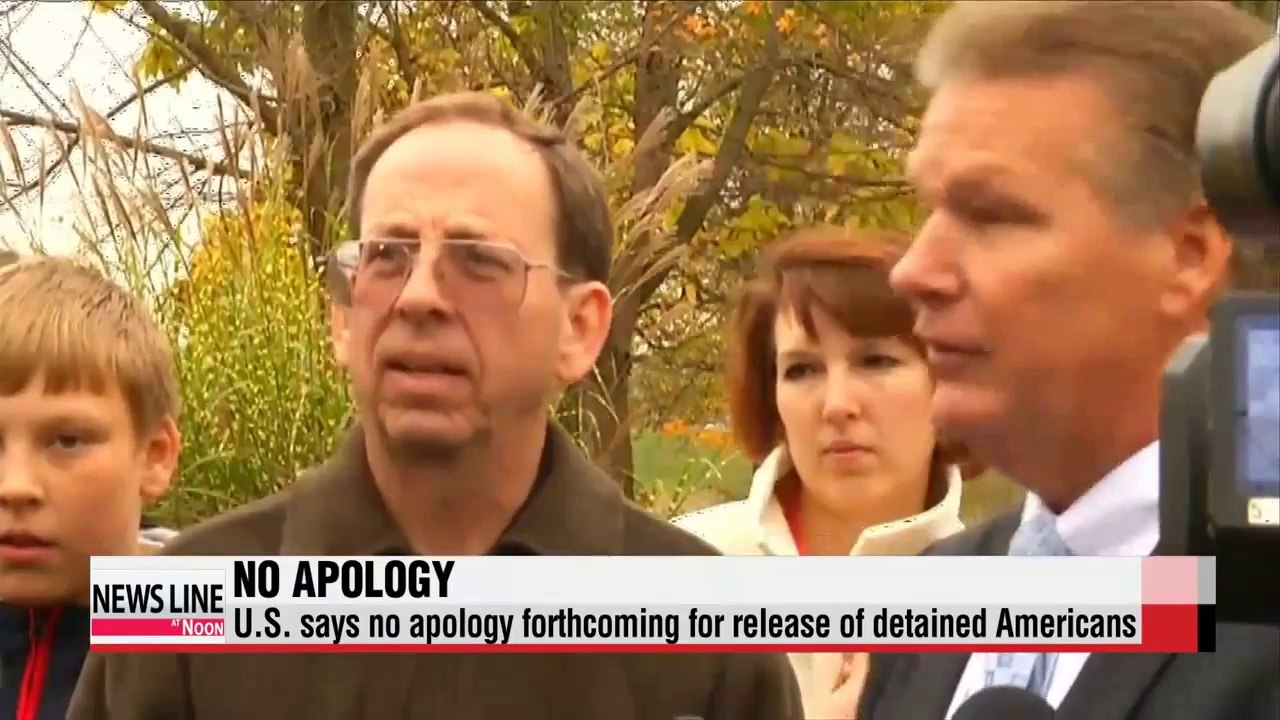 U.S. says no apology forthcoming for release of detained Americans