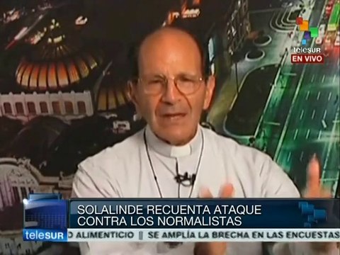 Alejandro Solalinde reitera que normalistas fueron quemados vivos