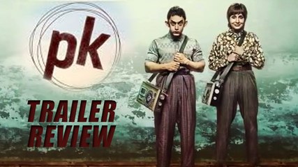 "PK" Official Trailer REVIEW | Aamir Khan