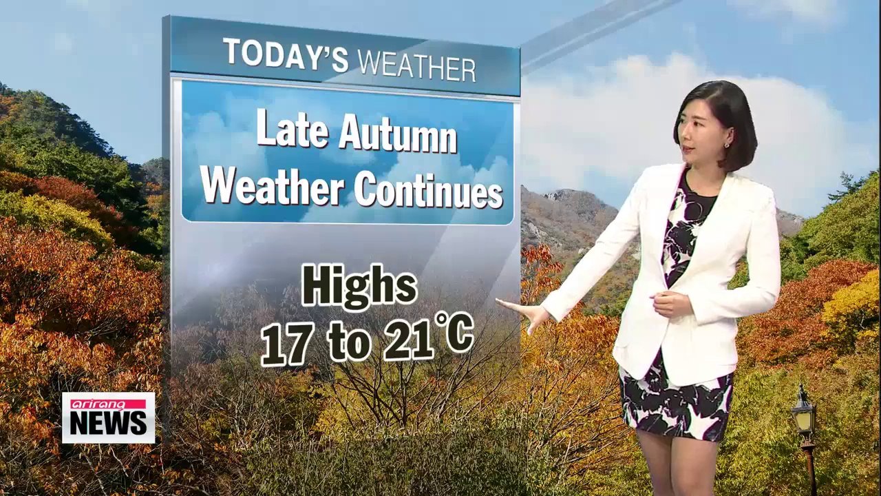 Cold morning.. typical late autumn weather in store