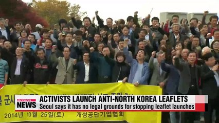 In light of latest leaflet launch, will inter-Korean talks be held
