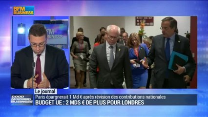 Budget UE : La bonne santé de la Grande Bretagne va lui coûter 2 milliards