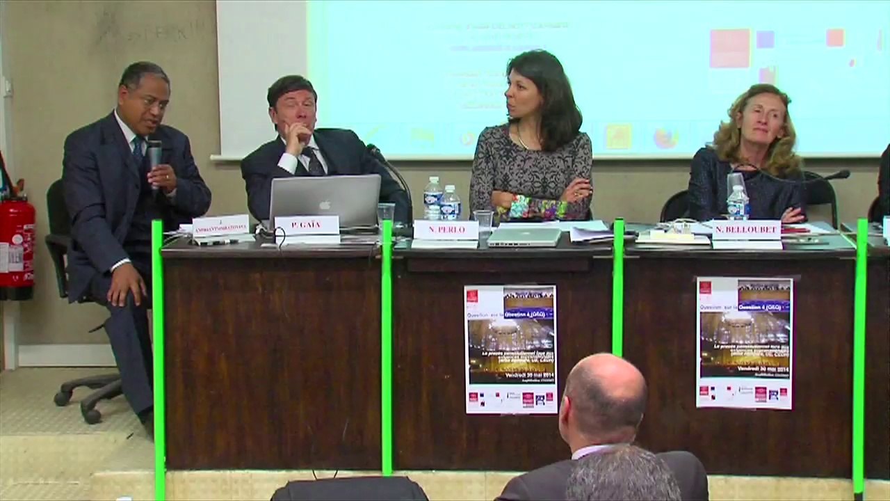 "Unité et divergences de jurisprudences constitutionnelles et supranationales : respect du droit, irrégularités et dialogues" (table ronde), Joël Andriantsimbazovina, Professeur à l’Université Toulouse 1 Capitole