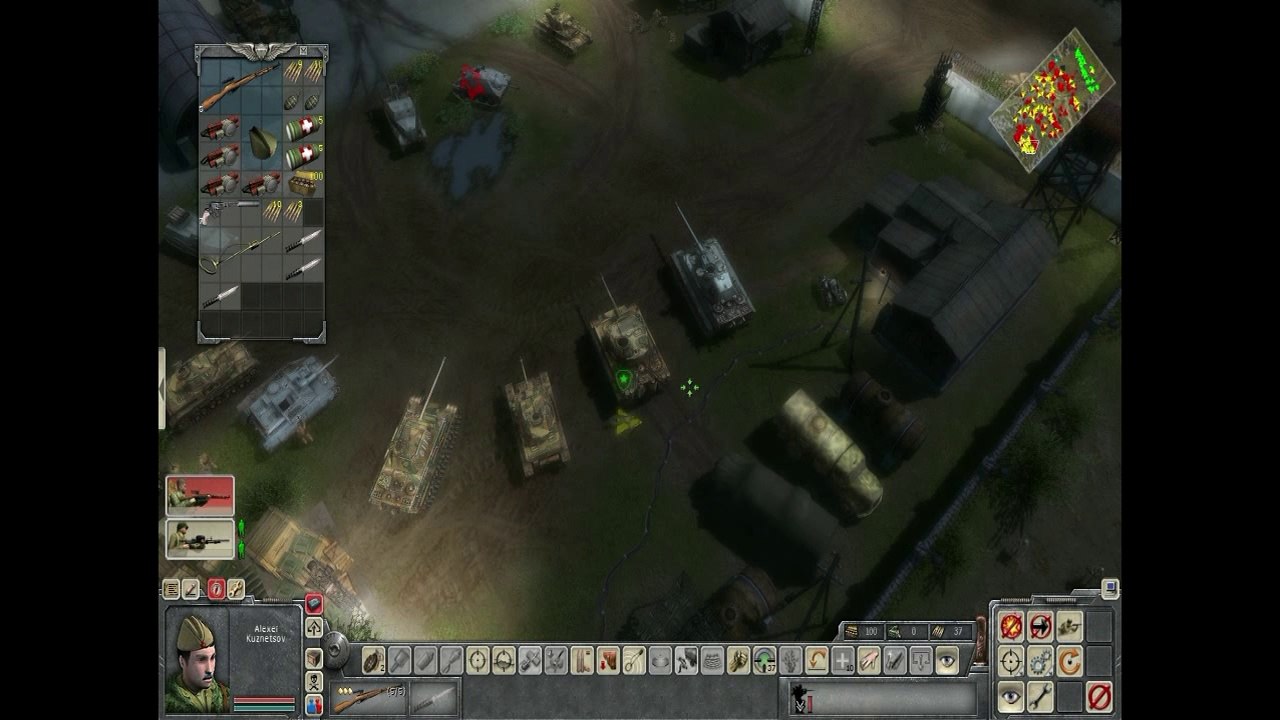 WALKTHROUGH - MEN OF WAR - CAMPAGNE SOVIETIQUE - MISSION 7  DERRIERE LES LIGNES ENNEMIES phase infiltration