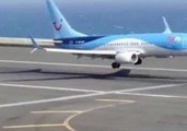 Plane's Rocky Descent in Strong Winds Alarms Onlookers