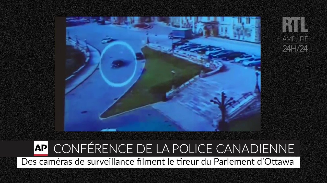 Ottawa : les images de vidéosurveillance dévoilées