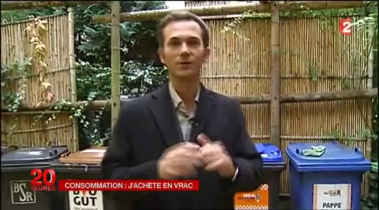 Supermarché sans emballage JT France 2 du 23 10 2014