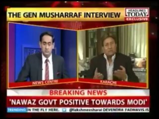 General Musharaf on Indian Media (Must Watch)