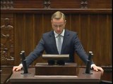 Poseł Michał Tomasz Pacholski - Wystąpienie z dnia 22 pa�dziernika 2014 roku.