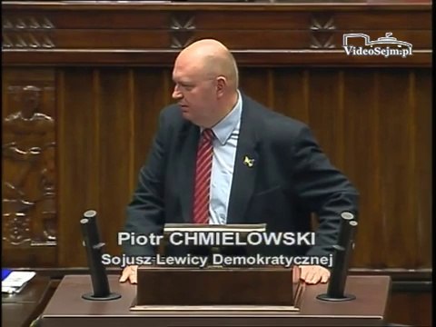 Poseł Piotr Chmielowski - Wystąpienie z dnia 22 pa�dziernika 2014 roku.