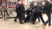 NYPD cop kicks fellow officer in the head
