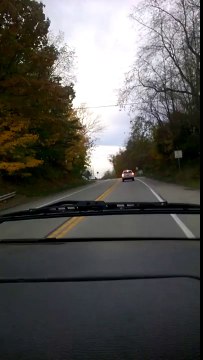 So violent car crash : woman falls asleep driving!