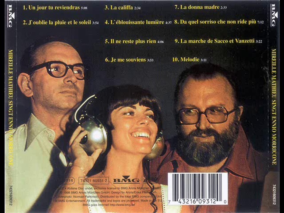 Mireille Mathieu chante Ennio Morricone (Full Album)