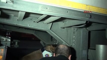 338 Kilogram Esrarın Ele Geçirildiği Operasyon Polis Kamerasında