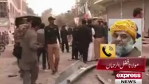 CCTV Footage Blast near Molana Fazal ur Rehman's Vehicle | Live Pak News