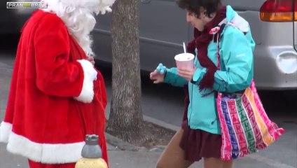 Bad Santa Christmas Prank 2