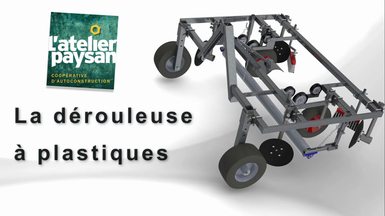 La dérouleuse à plastiques