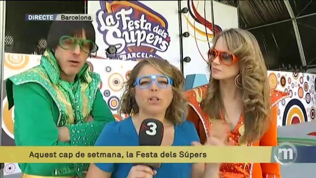 TV3 - Els Matins - Tot a punt per la Festa dels Súpers!
