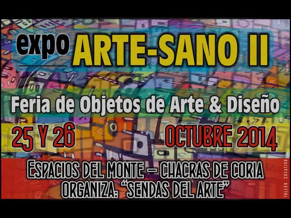 Presentacion "Expo ARTE-SANO II" - Taller Creativo
