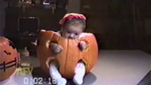 Best Baby Halloween Costume - Pumpkin baby!