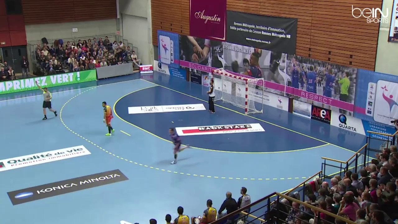 Résumé du match Cesson Rennes Métropole HB / Aix