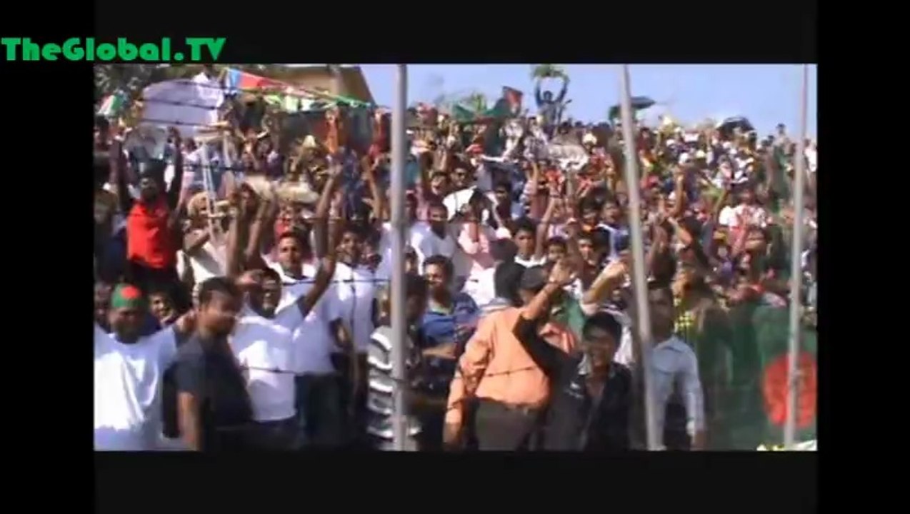 Bangladesh VS Srilanka football match at Jessore