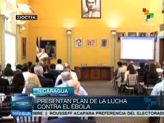Nicaragua presenta su plan de lucha contra el ébola