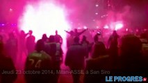 Inter-ASSE : avec les supporters verts à San Siro