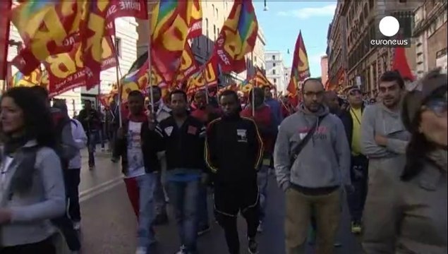 Италия: бастуют все!