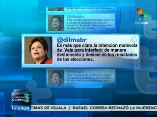 Rechaza Rousseff denuncias infundadas en su contra