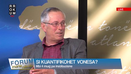 *FORUM* - Ibrahim Rexhepi: Nese zgjedhjet jane te pashmangshme, atehere kollapsi asht i pashmangshem