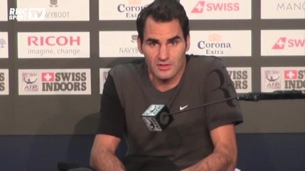 Tennis / Federer : "Je me sens vraiment bien" 24/10