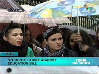 Spain: 72 hour student strike ends but struggle continues