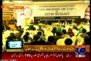 Dr Farooq Sattar speech at launching ceremony of Philosophy of Love by Mr Altaf Hussain