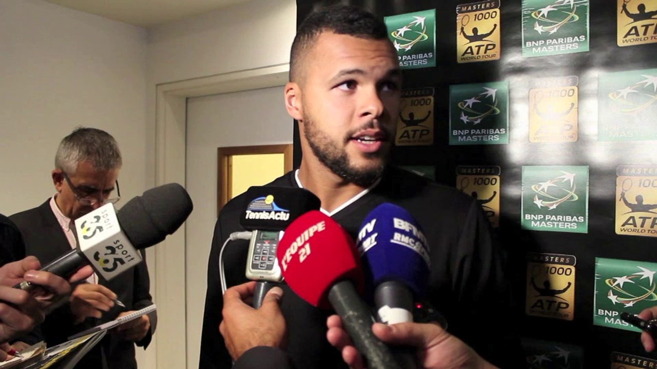 BNPPM - Paris-Bercy 2014 - Tsonga : "Tester l'ambiance Coupe Davis !"