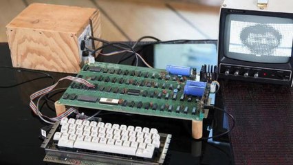 1976 Apple 1 Computer Sells for Almost $1 Million at Auction