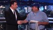 Jimmy Kimmel Surprises Burning Building HERO | What's Trending Now