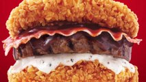 KFC Selling Bacon Cheeseburger Between Two Fried Chicken Patties