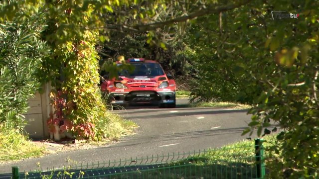 Cévennes 2014 - Etape 1 - Sarrazin en patron devant Enjolras